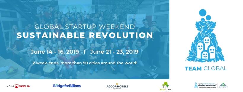 Illustration de la news GLOBAL STARTUP WEEKEND SUSTAINABLE REVOLUTION